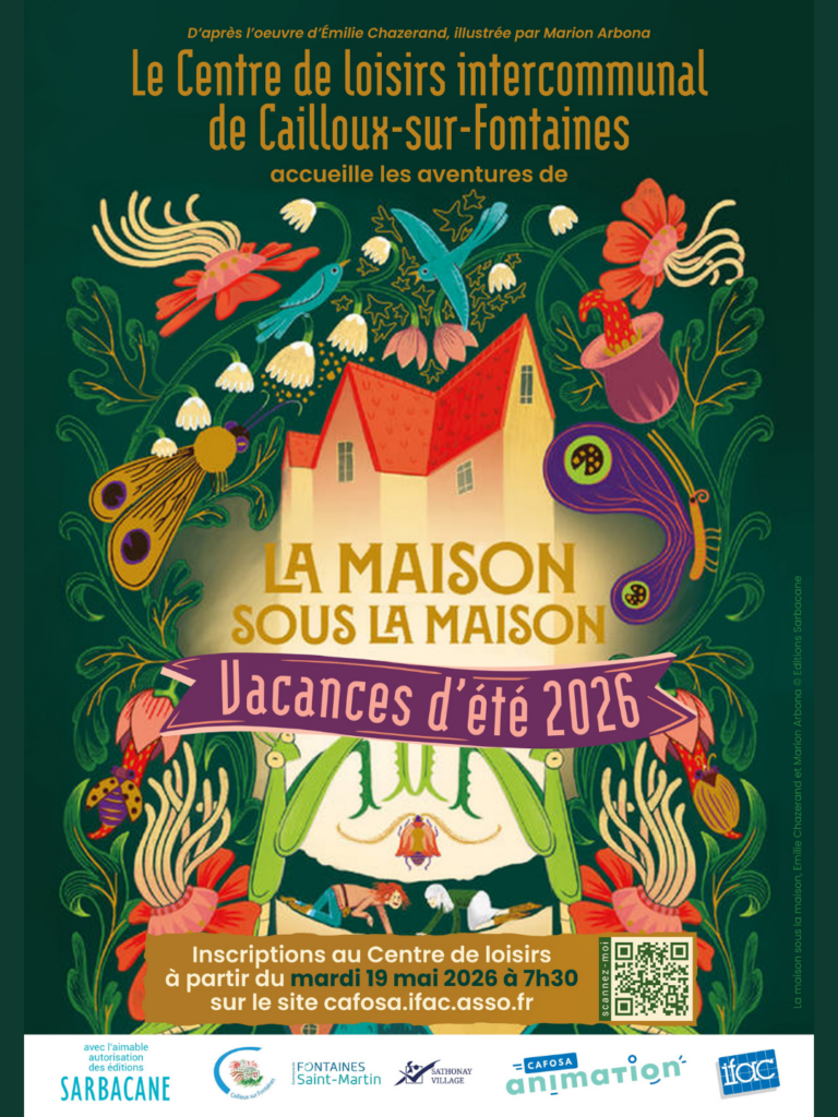 Centre de loisirs Sathonay-Village été 2026