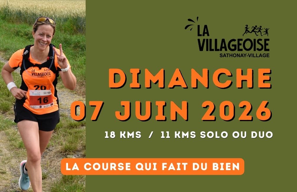 LA VILLAGEOISE : la course qui fait du bien 