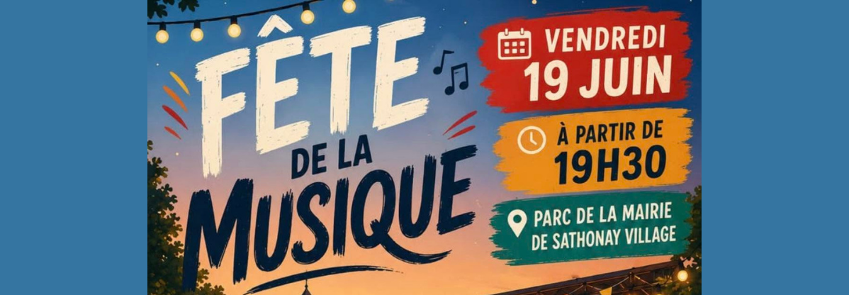 ZIKMU organise la fête de la musique à Sathonay-Village.